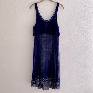 Free People Intimately Lace Cover Dress Sz Small